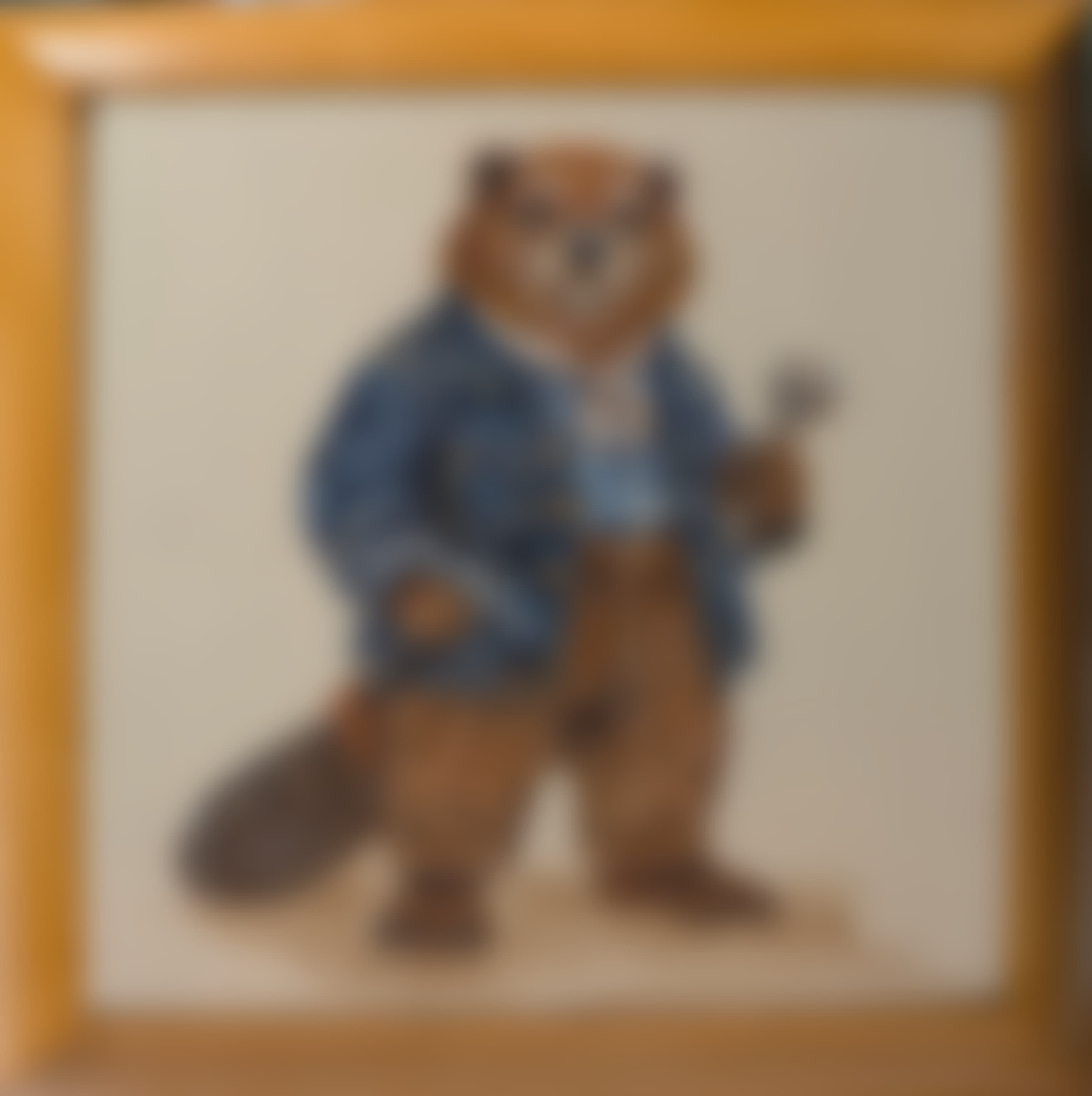 Paul, Handyman: the original painting